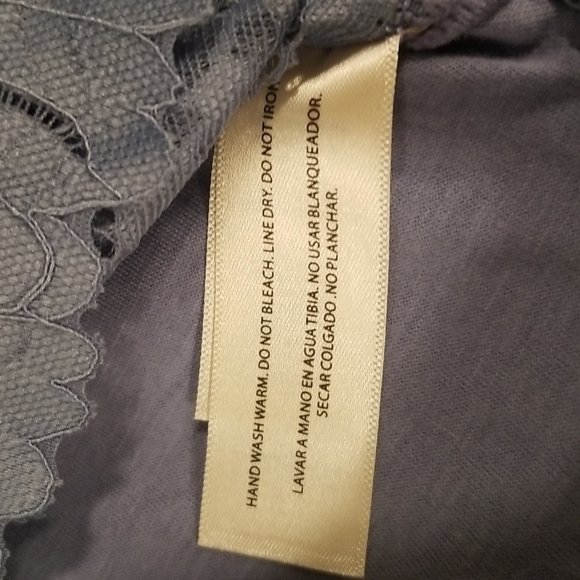 💕JESSICA SIMPSON💕 2 Pack Lace Bralettes ~ Blue & Nude/Tan Small S NWT - Picture 13 of 13